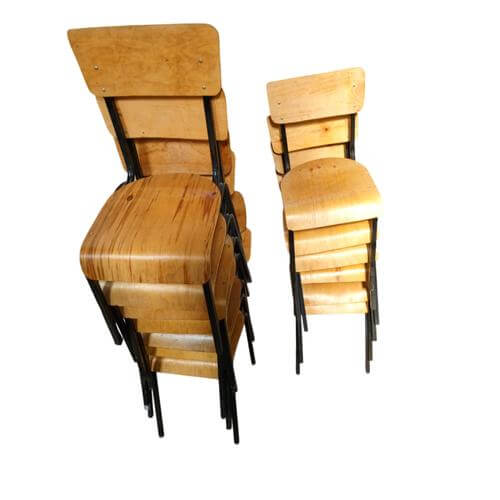 Wooden School Chairs