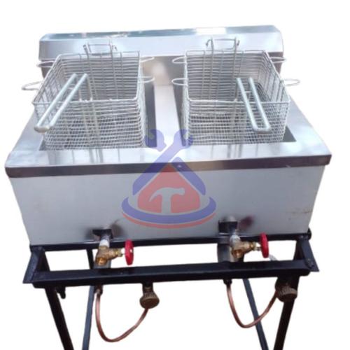 Double Gas Fryer
