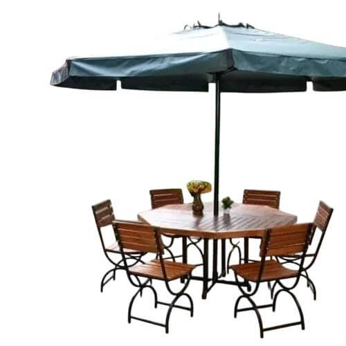 Premium Outdoor Patio Dining Set with Umbrella